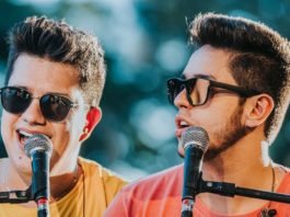Vovozinho Hugo e Guilherme